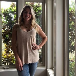 Urban outfitters Ivory tank top